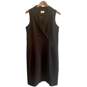 KAFFE: Double Breasted Sleeveless Blazer/Dress 🖤
